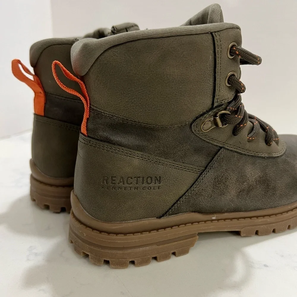 Kenneth Cole Urban Brown and Orange Boots